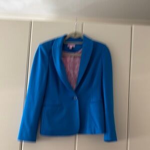 Lilly Pulitzer Vibrant Blue Blazer